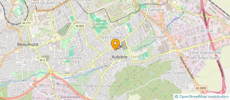 localisation de l'entreprise SARL TCE  AUBIERE