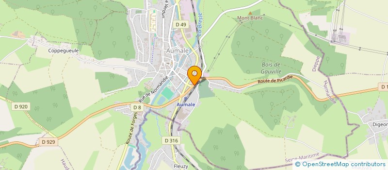 localisation de l'entreprise SARL TCP à AUMALE