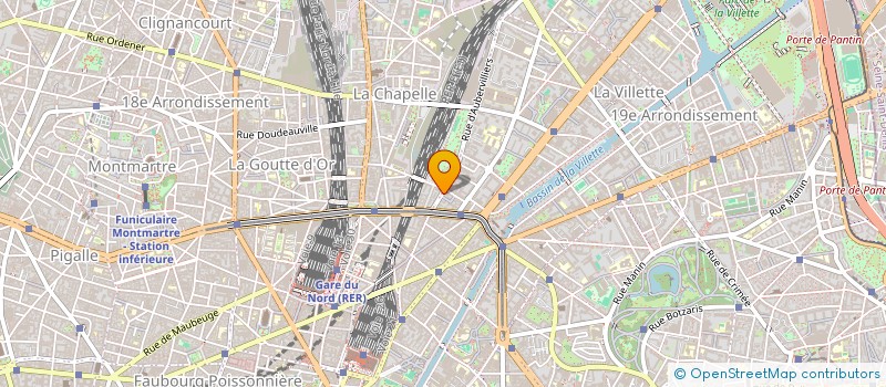 localisation de l'entreprise SARL TEA  PARIS