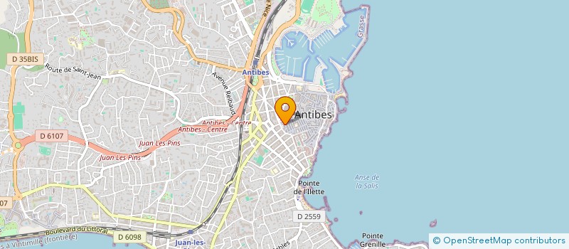 localisation de l'entreprise SARL TEAGRE à ANTIBES