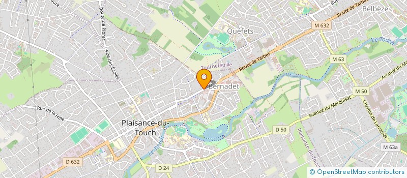 localisation de l'entreprise SARL TEAM QG à PLAISANCE-DU-TOUCH