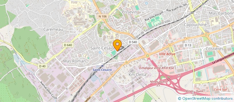 localisation de l'entreprise SARL TECH INDUSTRIELLE ET MAINTENANCE à NIMES