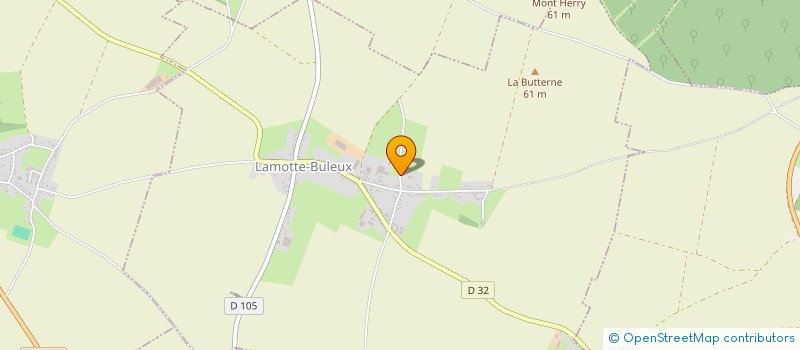 localisation de l'entreprise SARL TECHER  LAMOTTE-BULEUX