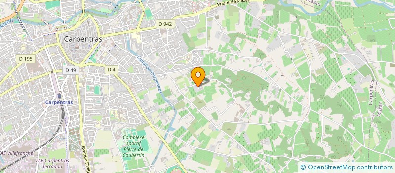 localisation de l'entreprise SARL TECHNAGRI à CARPENTRAS