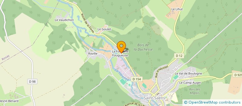 localisation de l'entreprise SARL TECHNI CONNEX  SAINT-SAENS