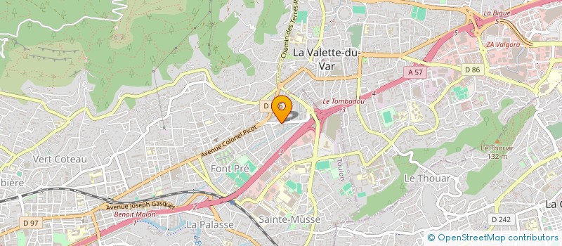 localisation de l'entreprise SARL TECHNI SERVICE à TOULON