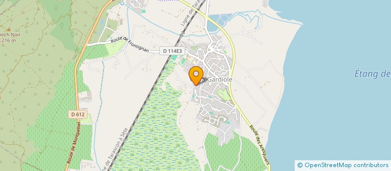 localisation de l'entreprise SARL TECHNIC EAU PLOMBERIE  VIC-LA-GARDIOLE