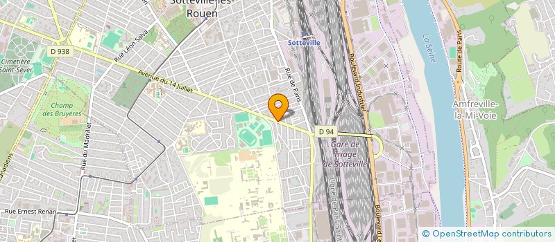 localisation de l'entreprise SARL TECHNIC ISOTHERM  SOTTEVILLE-LES-ROUEN