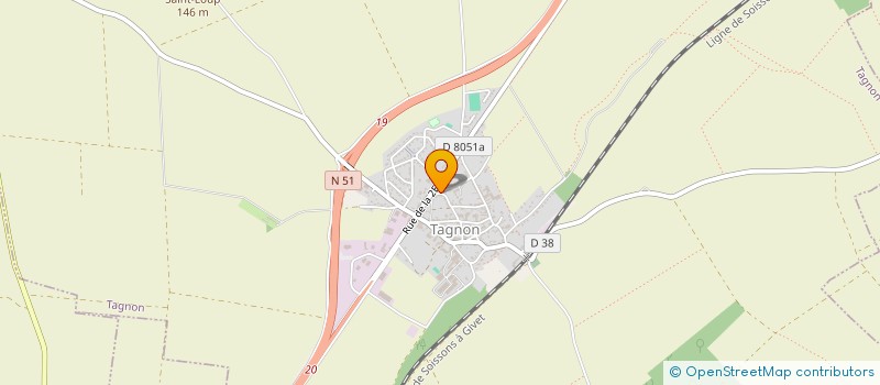 localisation de l'entreprise SARL TECHNICONFORT  TAGNON