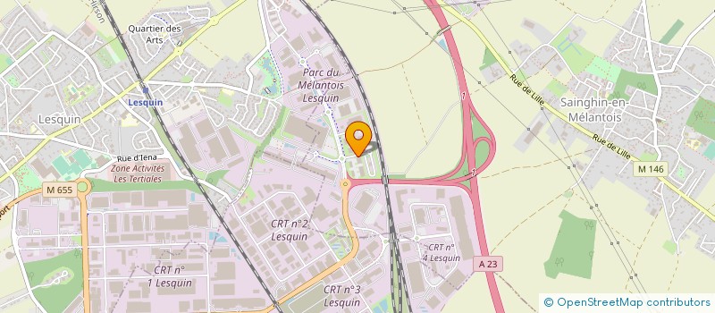 localisation de l'entreprise SARL TECHNIFIX à SAINGHIN-EN-MELANTOIS