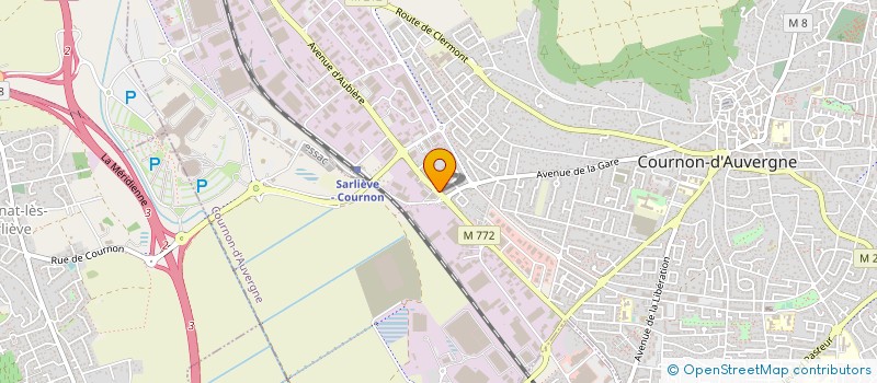 localisation de l'entreprise SARL TECHNIMAT ENTREPRISE  COURNON-D'AUVERGNE