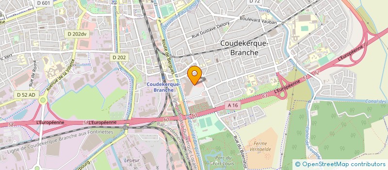 localisation de l'entreprise SARL TECHNINET à COUDEKERQUE-BRANCHE
