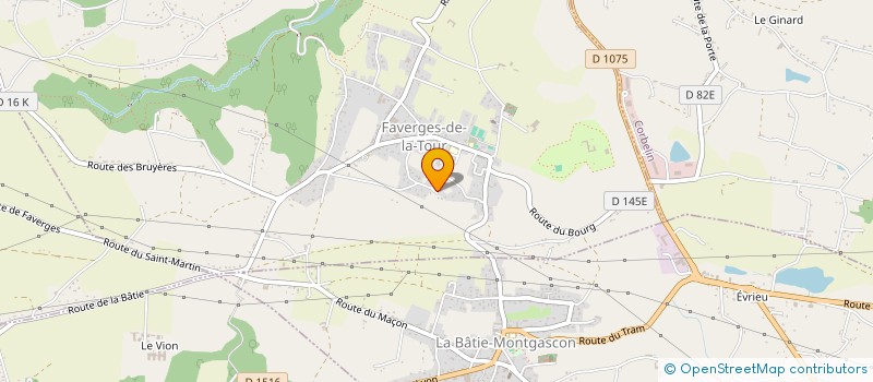 localisation de l'entreprise SARL TECHNIPOSE à FAVERGES-DE-LA-TOUR