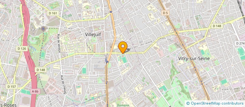 localisation de l'entreprise SARL TECHNIQUES 2000 à VILLEJUIF