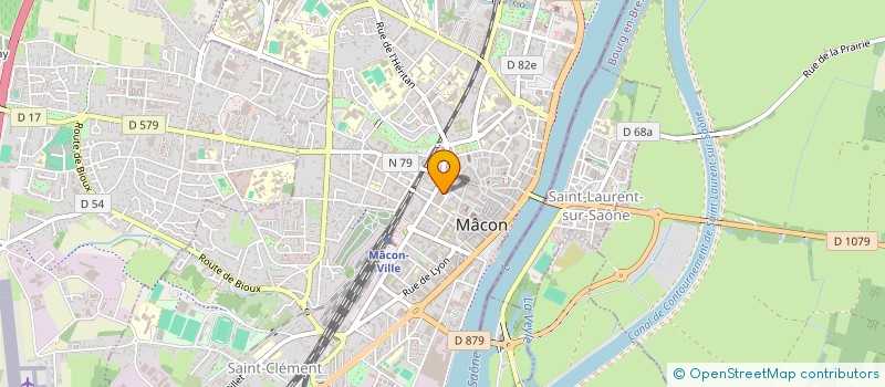 localisation de l'entreprise SARL TECHNIQUES ET MATERIELS à MACON
