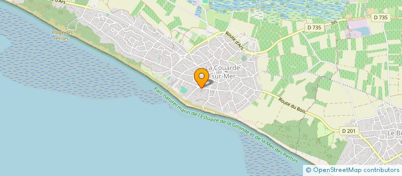 localisation de l'entreprise SARL TECHNIQUES VIDEO à LA COUARDE-SUR-MER