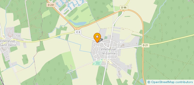 localisation de l'entreprise SARL TECHNOVRAC à VILLENEUVE-LE-COMTE