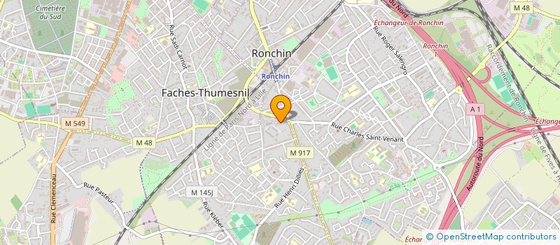 localisation de l'entreprise SARL TECHNOVULCA à FACHES-THUMESNIL