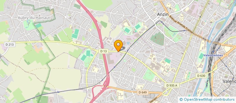 localisation de l'entreprise SARL TECHVAL INGENIERIE à VALENCIENNES