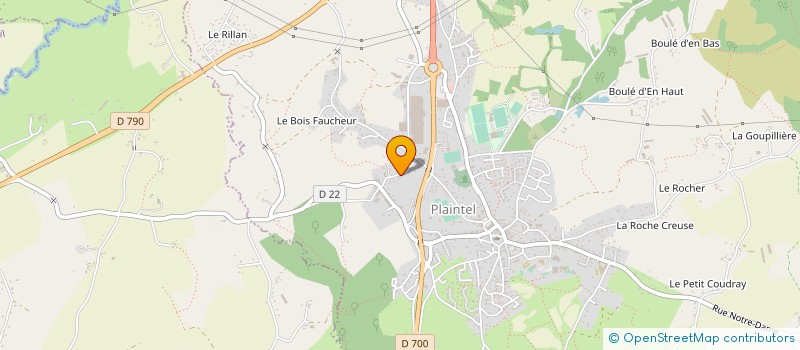 localisation de l'entreprise SARL TEIXEIRA à PLAINTEL