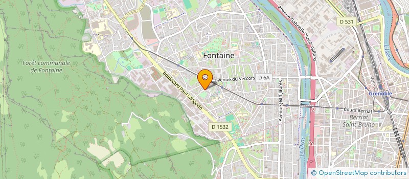 localisation de l'entreprise SARL TEK 2000  FONTAINE