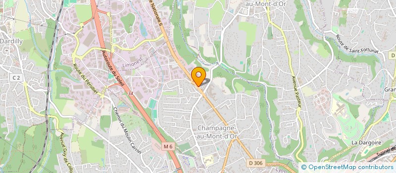 localisation de l'entreprise SARL TEKO à CHAMPAGNE-AU-MONT-D'OR