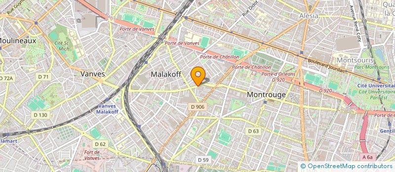 localisation de l'entreprise SARL TELE ANTEN à CLICHY