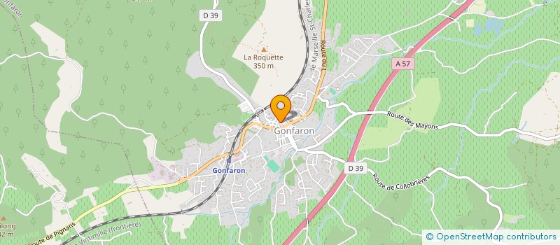 localisation de l'entreprise SARL TEM  GONFARON