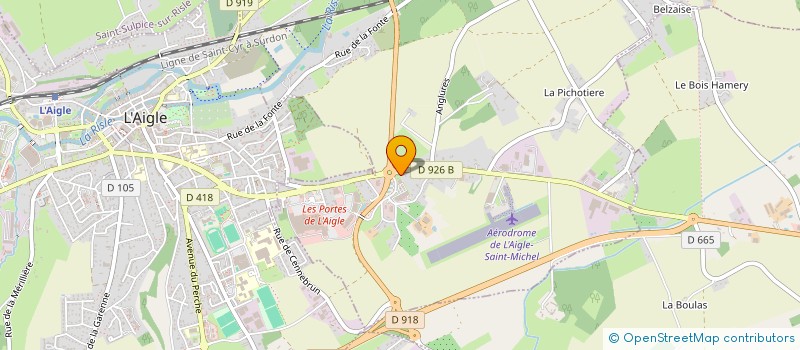 localisation de l'entreprise SARL TEM CONFECTION à SAINT-SULPICE-SUR-RISLE