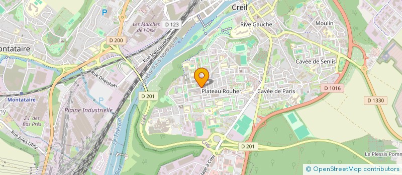 localisation de l'entreprise SARL TEMA à CREIL