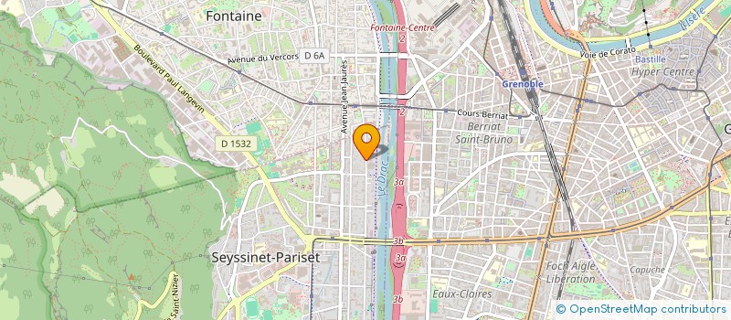 localisation de l'entreprise SARL TEMLOC  SEYSSINET-PARISET