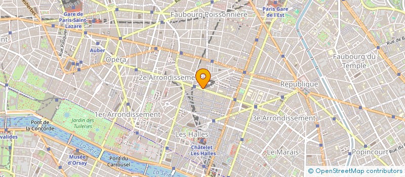 localisation de l'entreprise SARL TEMPS D'AVANCE  PARIS