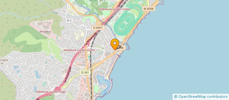 localisation de l'entreprise SARL TENDANCE à VILLENEUVE-LOUBET