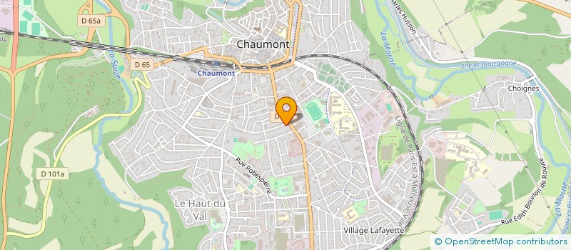 localisation de l'entreprise SARL TENDANCE CUIRS à CHAUMONT