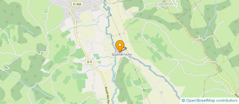 localisation de l'entreprise SARL TENDANCE SUD  LUCQ-DE-BEARN