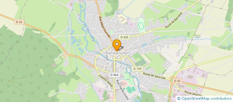 localisation de l'entreprise SARL TENDANCES à RAMBERVILLERS