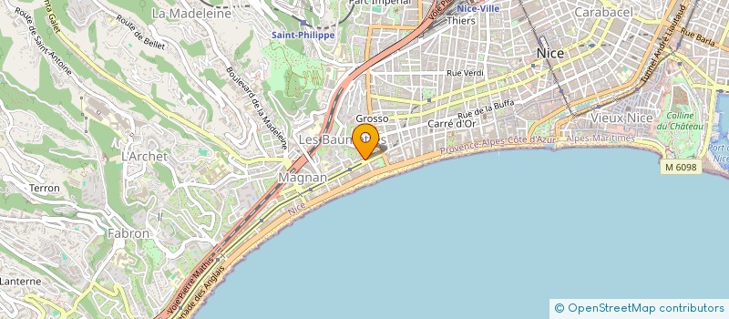 localisation de l'entreprise SARL TENNESSEE à NICE