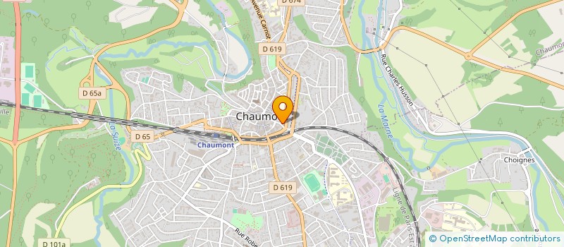 localisation de l'entreprise SARL TENTATION BILIG'N à CHAUMONT