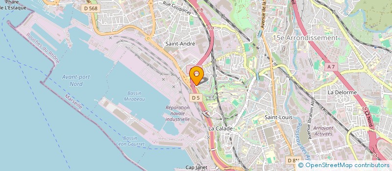 localisation de l'entreprise SARL TEPELI à MARSEILLE