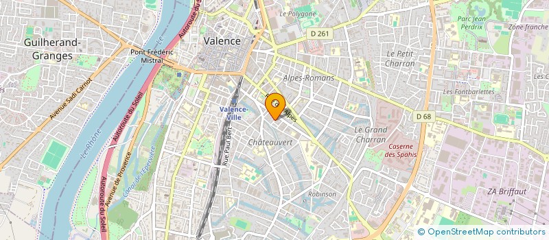 localisation de l'entreprise SARL TEPSON à VALENCE