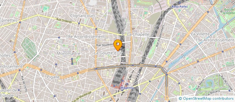 localisation de l'entreprise SARL TERCANEX  PARIS