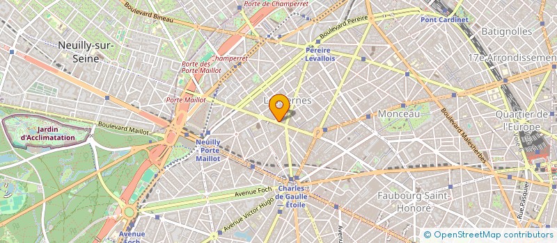 localisation de l'entreprise SARL TERNES à PARIS