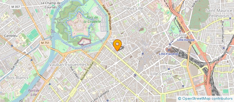 localisation de l'entreprise SARL TERRAIN ET CONSEIL à LILLE