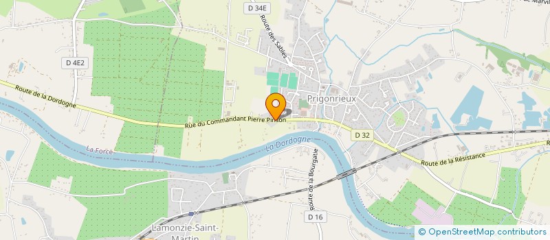 localisation de l'entreprise SARL TERRASSIN BRAULT SOCIETE EN LIQUIDATION à LA FORCE