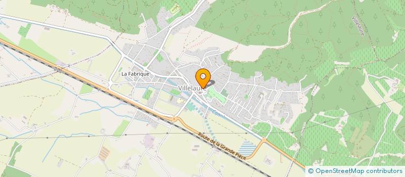 localisation de l'entreprise SARL TERRASSON  VILLELAURE