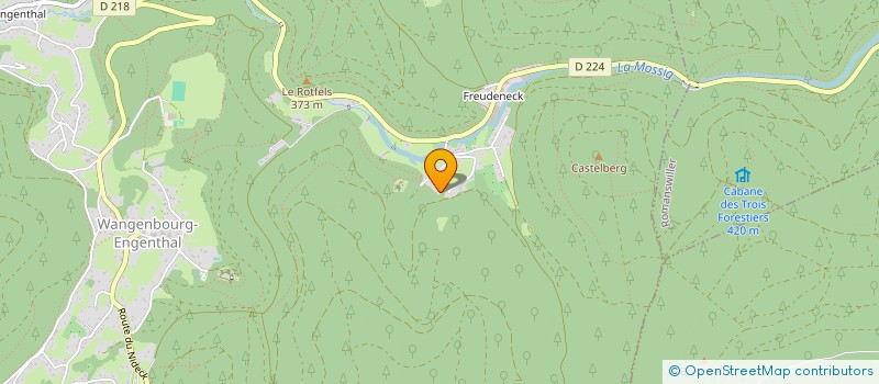 localisation de l'entreprise SARL TERRATERRA  WANGENBOURG-ENGENTHAL