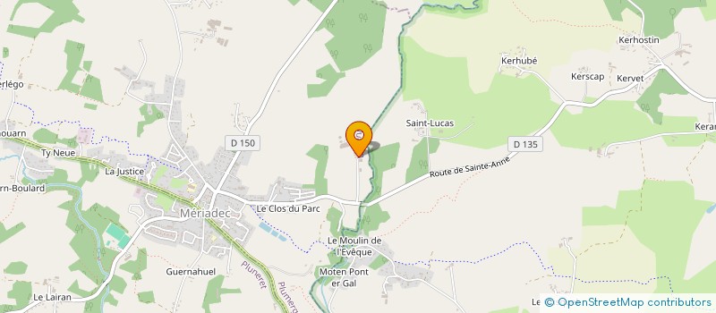 localisation de l'entreprise SARL TERRE DE FRUITS à PLUMERGAT