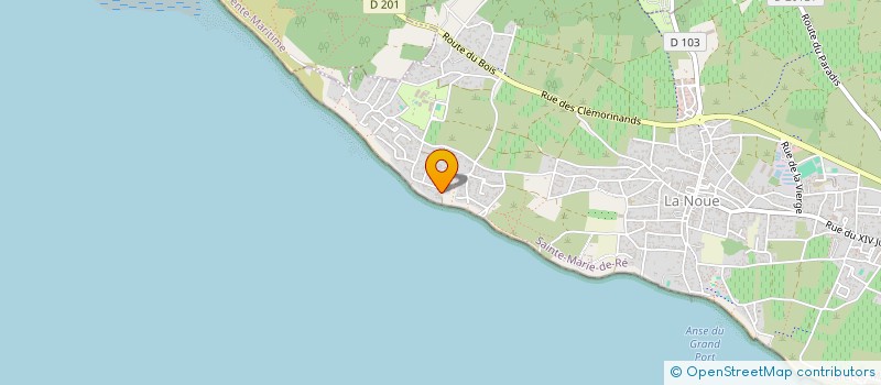 localisation de l'entreprise SARL TERRES DES GRENETTES  SAINTE-MARIE-DE-RE