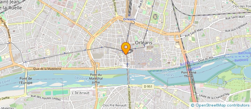 localisation de l'entreprise SARL TERRIER à ORLEANS