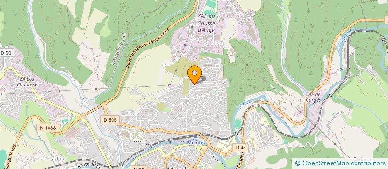localisation de l'entreprise SARL TERRISSON ET FILS à MONTS-DE-RANDON